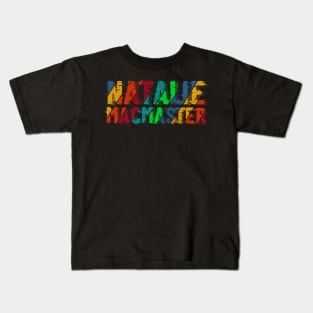 vintage color Natalie MacMaster Kids T-Shirt